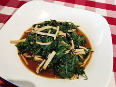 炝拌枸杞芽-西贝(无锡万象城店)