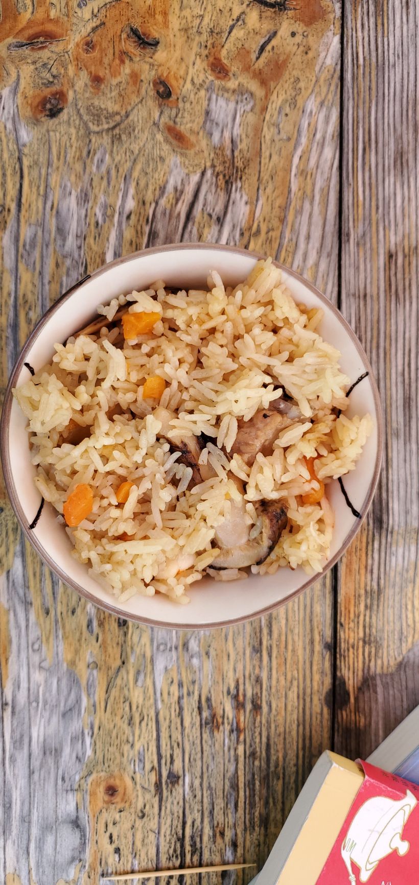 电饭煲松茸焖饭