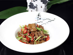 小炒黄牛肉-田边二娃子·湖南民间菜
