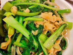 鸡毛菜炒百叶丝-锦園(伊势丹美食城店)