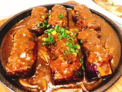 煎釀茄子-清晖小苑•顺德地方菜(壹海城店)