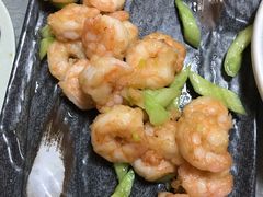 清炒虾仁-大眼锅贴水饺(河东店)