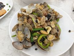 豉汁炒花甲-锐记美食店·现捞海鲜(闸坡店)