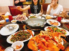 野生本地红膏蟹-凯华海鲜火锅·传承三十六年