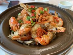 黑椒洋葱焗大虾-西湖春天•老字号杭州菜(百汇店)