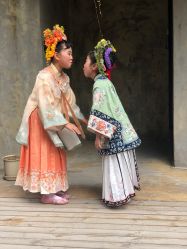 -后宫·古装汉服京剧儿童亲子全家福摄影