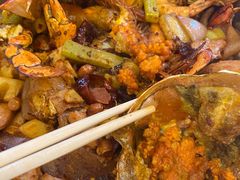 香辣蟹炒菜-秦记香辣蟹(松榆里店)