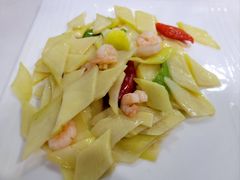 茭白炒青虾仁-威海渔村(黄兴路店)