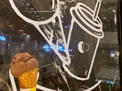 黑巧克力冰淇淋-LUNEURS月乐诗 冰淇淋咖啡(环贸店)