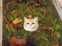 孜然炒牛肉丝-福苗小骆驼烧烤(莲湖路店)