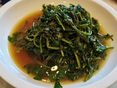 清炒枸杞头-清华酒楼(盘门店)
