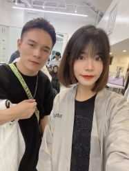 -I+造型烫发染发