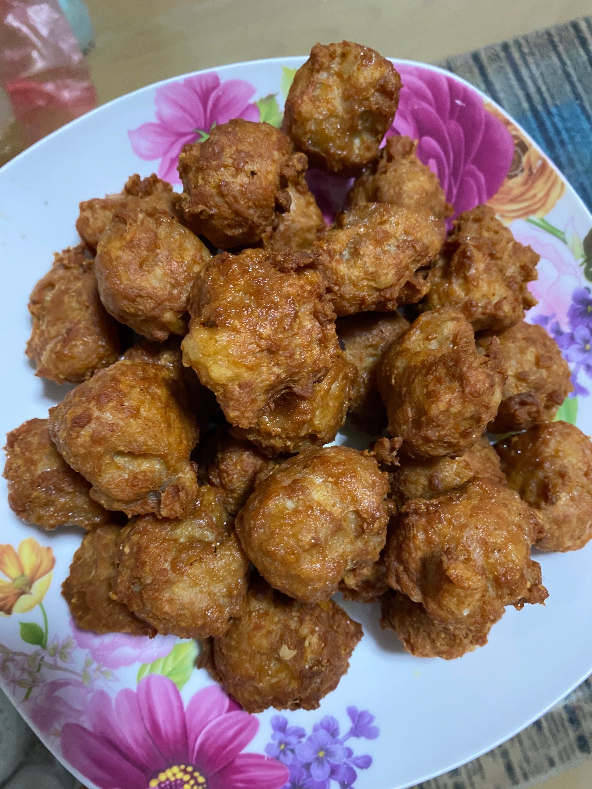 有爱吃炸小肉丸的吗?