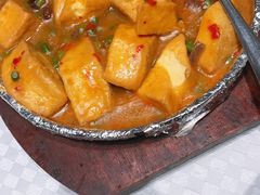铁板财神豆腐-望乡楼上海菜(日月光店)
