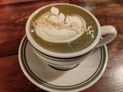 玄米焙茶拿铁-野路甜点铺(松柏路店)