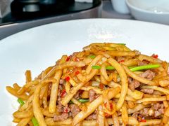鲜香芥兰炒牛肉丝-徐记海鲜(汉城湖|太奥店)
