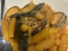 鲍鱼烧土豆-开海·红岛海鲜虾水饺(石老人店)