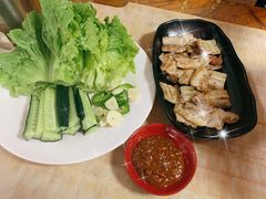 烤五花肉-韩聚园韩国料理(文灶店)