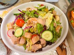 温泉蛋鸡肉沙拉-Wood Garden(合生汇店)