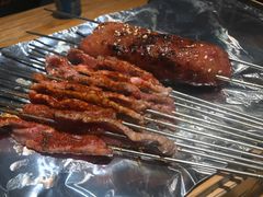 树椒五分熟＆自制烤肠-喝丢一只鞋海鲜烧烤·海肠捞饭(文体街店)