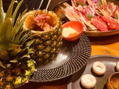 菠萝牛肋条-黑牛の店·和牛烧肉(合生汇店)