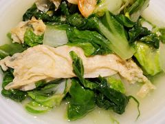 腐皮杭白菜-老头儿油爆虾·知味杭州(爱琴海购物中心)