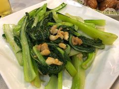 盐水迟菜心-强记鸡粥美食