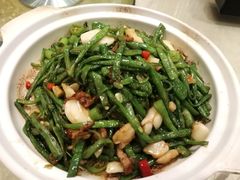 砂煲扁豆丝-天和晟烤鸭店(世纪坛店)