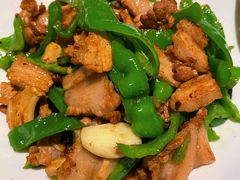 辣椒炒肉-江渔儿酸菜鱼(奥园广场金发购物中心店)