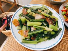 腊肉红菜苔-静一餐厅·湖北菜(前门创始店)