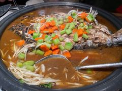 -探鱼·鲜青椒爽麻烤鱼(广州花都来又来店)