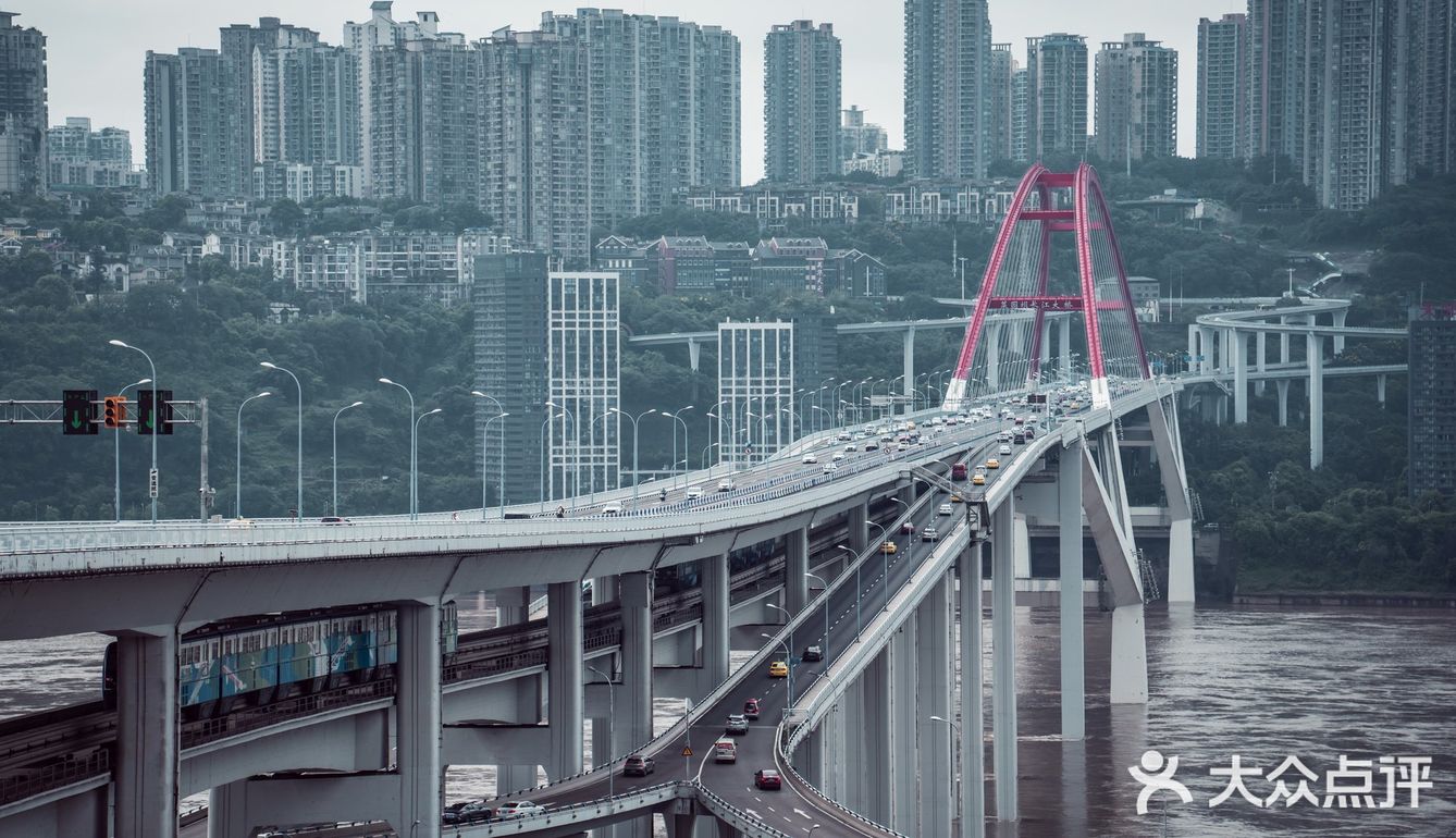 重慶菜園壩立交橋,怎麼拍都好看的橋