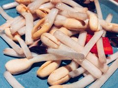 花生芽炒鸡枞菌-水木苼 蔬食料理