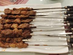 烤羊肉串-巴依老爷新疆美食(清华东门店)