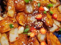 铁板土豆-老胖串店(浆水泉路店)