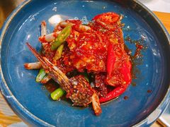 月梅酱辣蟹-草家酱蟹炭火烤肉店(珲春南路一店)