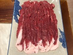 手切苏尼特后腿肉-宣武小院涮肉(前门店)