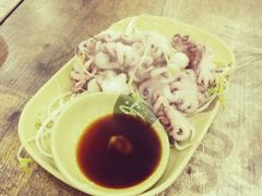 芥末白灼八爪鱼-贞姨美食·老字号海鲜大排档