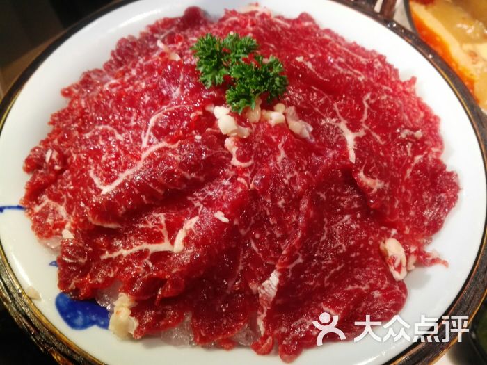 左庭右院鲜牛肉火锅(河西金鹰店)-雪花-菜-雪花图片-南京美食-大众