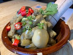 镭钵茄子-嫩芽·重庆菜馆(十八梯露台观景店)