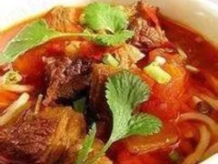 原汁番茄牛腩-家烧面馆【南山路知名经典面食】