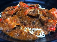蟹脚热干面-沈记烧烤海鲜(江汉二路店)