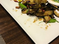 脆皮烧茄子-宋庄魁元艺术餐厅