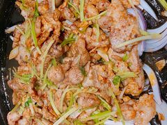 铁板孜然羊肉-东北农家院·铁锅炖(莘庄店)