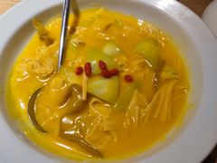 翡翠丝瓜闷鲜腐竹-宴南庭·闽味私房菜