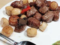 招牌雪花牛肉粒-老船坞餐厅(北京亚洲大酒店 )