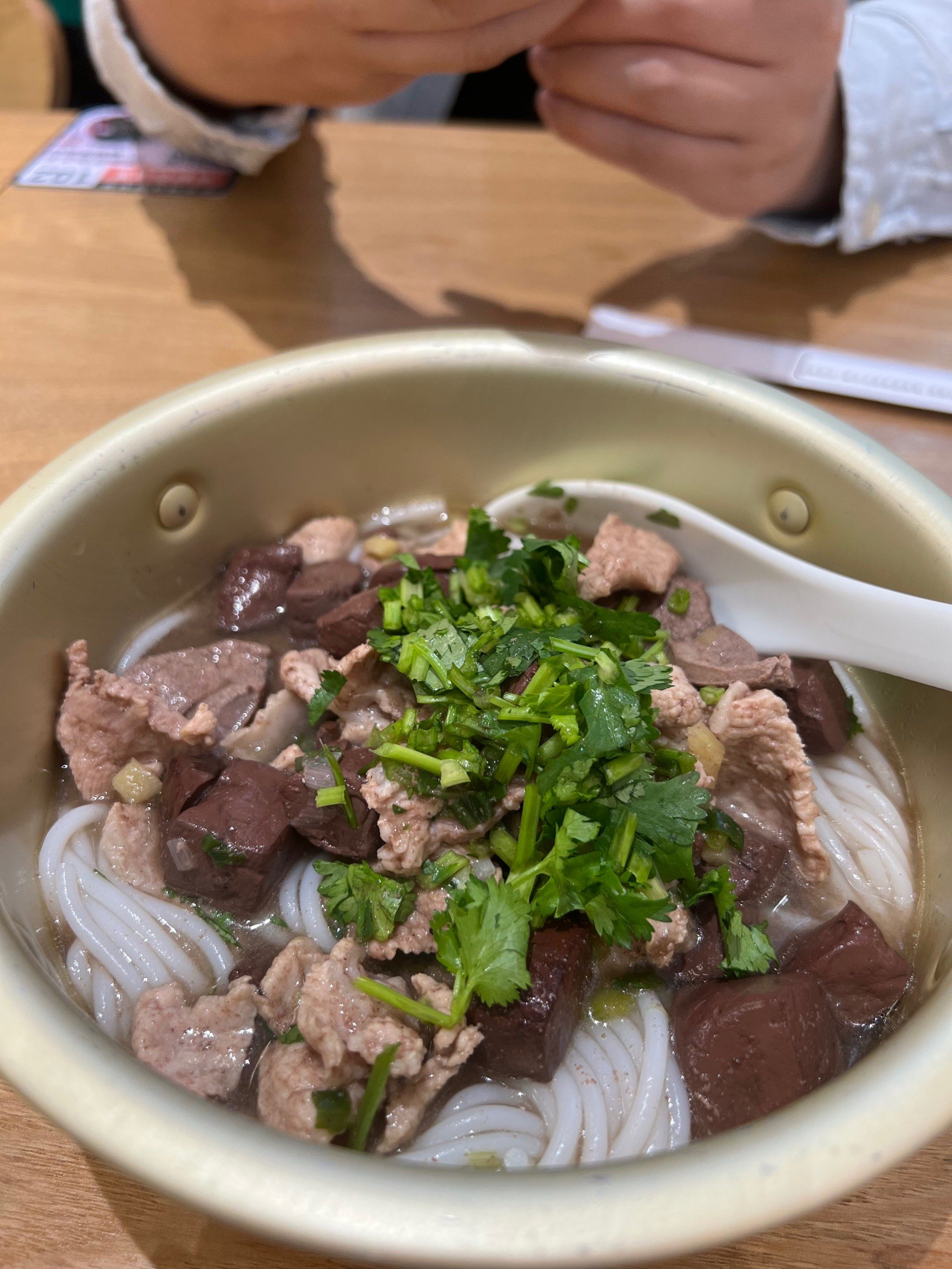 惊讶了,居然是新鲜的鸭血!味道口感绝!