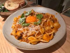 辣牛肉酱鸡枞菌猫耳朵意面-O'eat Blossom&Pelican(深圳首店)