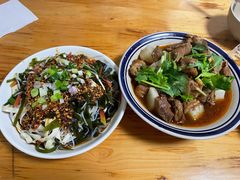 凉拌三丝-人和水上飘(第一家店)