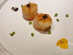 香煎鹅肝黑松露带子-皇朝会.经典传统粤菜(外滩店)